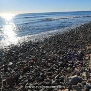 Playa rocosa Cambrils