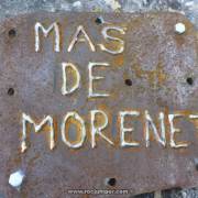Placa - Barranco Mas de Morenet