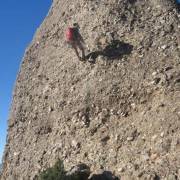 Rápel Vía Normal Agulla Portella Petita - Región Agulles - Montserrat - RocJumper