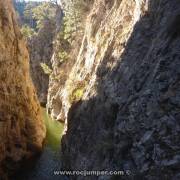 Flanqueo - Vía Ferrata Estecho de la hoz