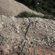 Rápel 20 m - Agulla Pelada - Región Agulles - Montserrat - RocJumper