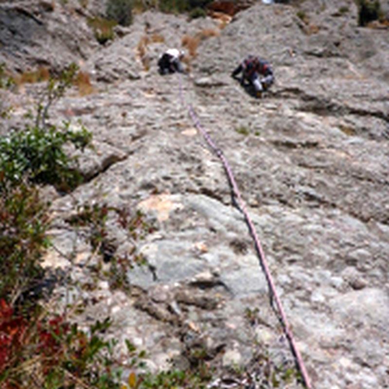 Largo 2 - Vía Diedre Codolosa Montserrat