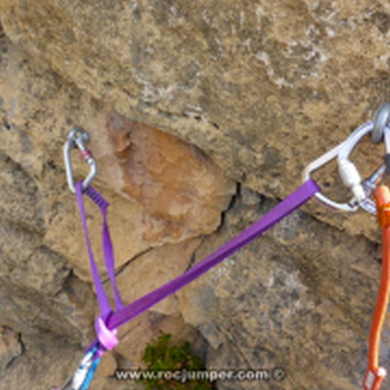 Reunión Largo 1 - Cresta Tío María o Cresta Disblia - Sant Llorenç de Montgai - RocJumper