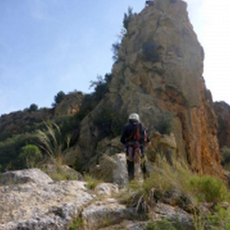 Reunión Largo 2 - Cresta Tío María o Cresta Disblia - Sant Llorenç de Montgai - RocJumper