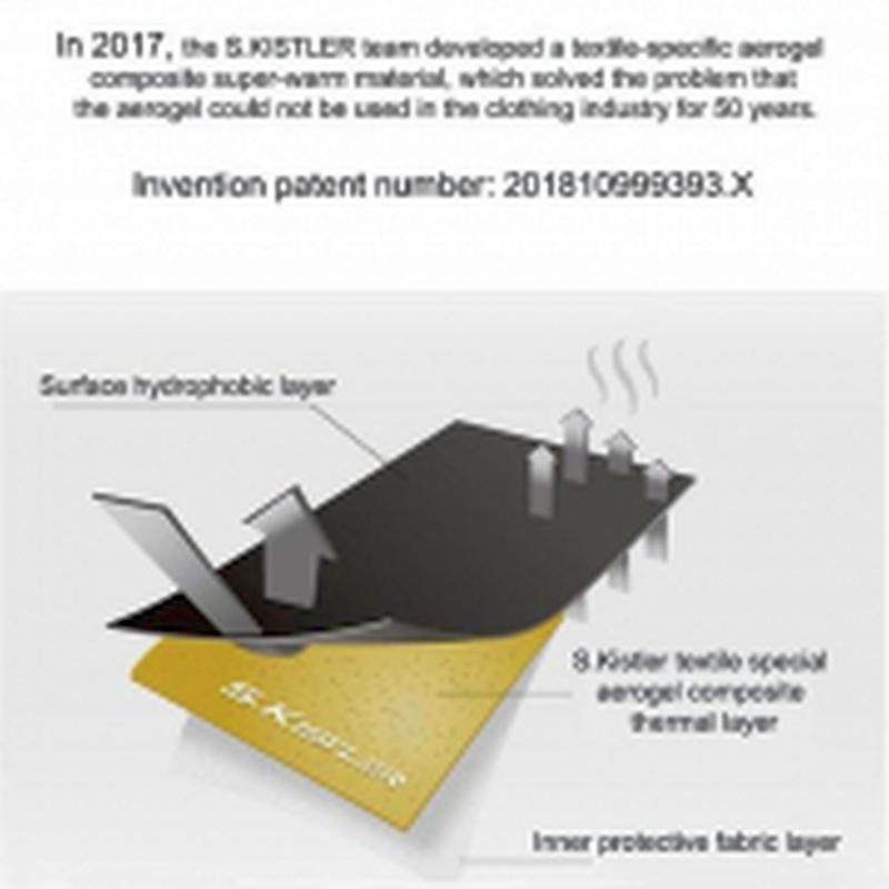 Tela Aerogel de 3 capas de S.Kistler