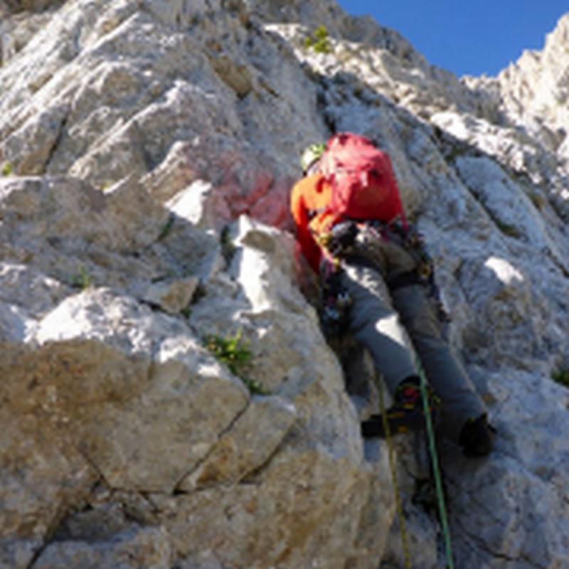 Inicio Largo 1 - Vía Estasen Calderer Pedraforca