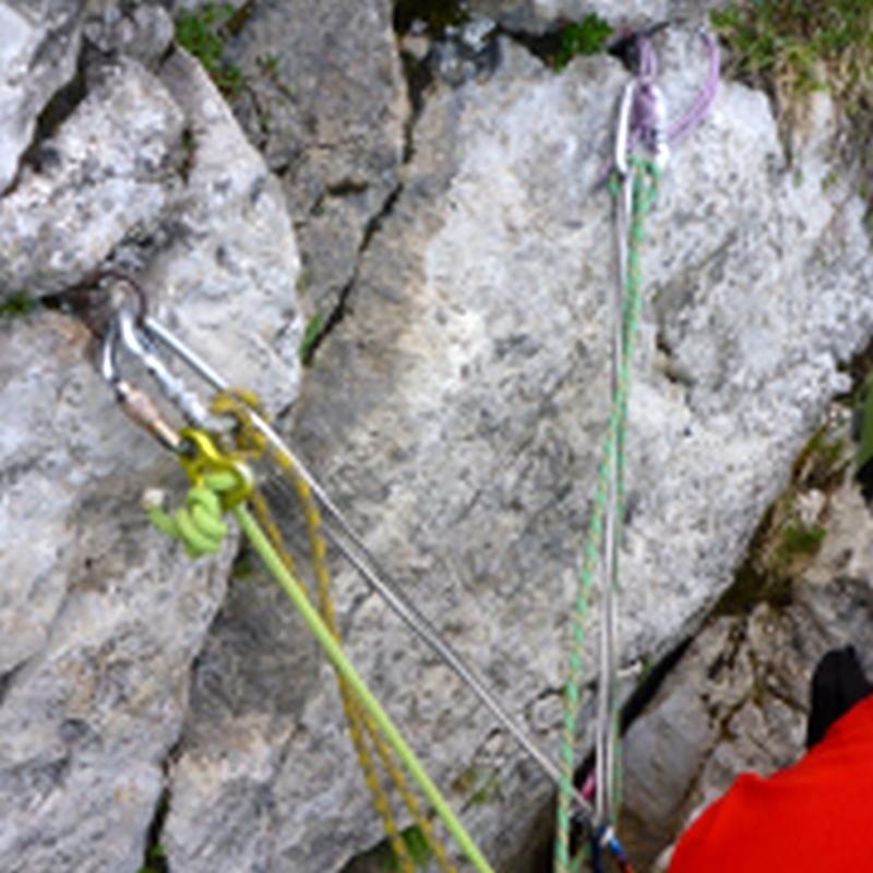 Reunión Largo 3 - Vía Estasen Calderer Pedraforca