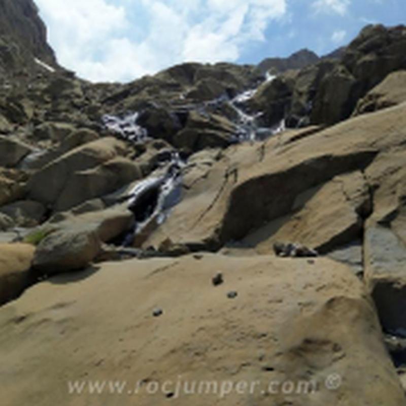 Pasado cascada Col de Sarradets