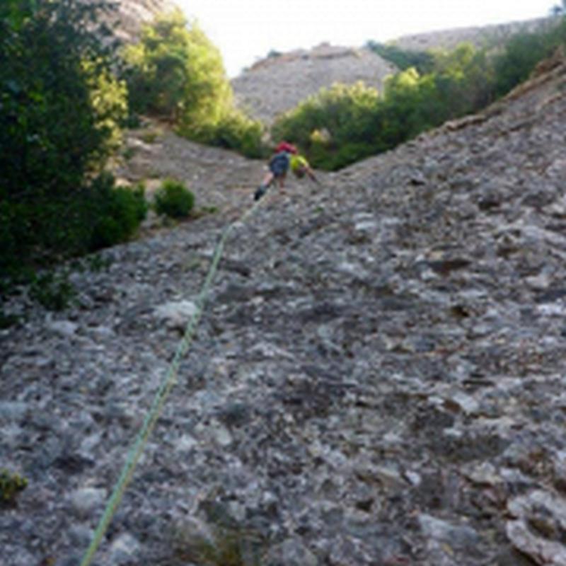 Inicio Vía Balbino López Méndez - La Paparra - Plantación, Montserrat - RocJumper