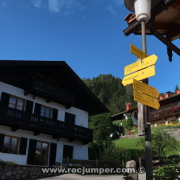 Cartel Aproximación - Vía Ferrata Hausbachfall Klettersteig - RocJumper