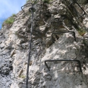 Tramo Vertical - Vía Ferrata Sankt Adolari
