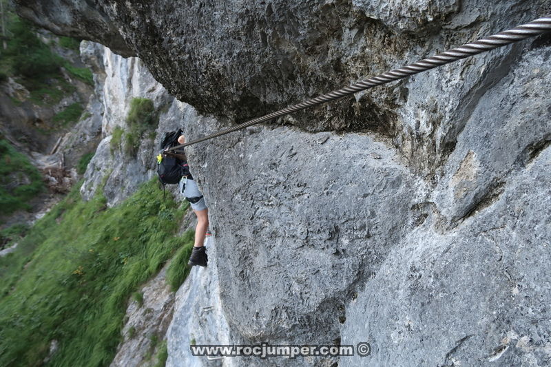 018 Via Ferrata Hausbachfall Klettersteig Reit Im Winkl Rocjumper