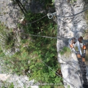 Puente Tibetano - Vía Ferrata Sankt Adolari