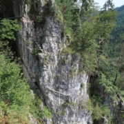 Tirolina Flying Fox - Vía Ferrata Sankt Adolari