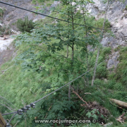 Puente Nepalí - Vía Ferrata Hausbachfall Klettersteig - RocJumper