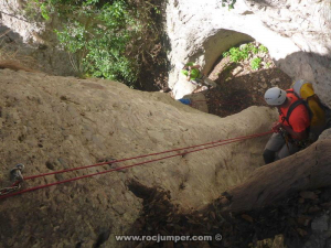 Rápel - Torrent Clot de Sajolida - Montserrat - RocJumper