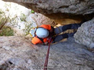 Rápel - Torrent Clot de Sajolida - Montserrat - RocJumper