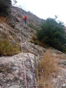 Largo 1 - Vía Campions - Codolosa - Montserrat - RocJumper