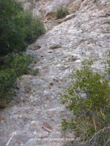 Inicio - Vía reincidents - Codolosa - Montserrat - RocJumper