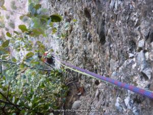 Largo 4 - Vía Princesetes del Bosc - Agulla de la Foradada - Montserrat - RocJumper