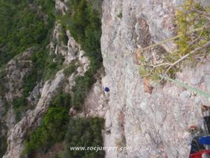 Largo 1 - Vía Reincidents - Codolosa - Montserrat - RocJumper