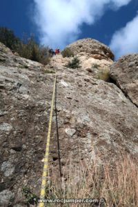 Largo 3 - Vía Indignats - Codolosa - Montserrat - RocJumper