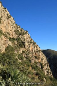 Pared - Vía Mutant World - Pic de Martell - Garraf - RocJumper