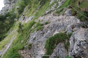 Klettersteig-Lehrpfad Gelbe Wand - Vía Ferrata Tegelbergsteig - RocJumper