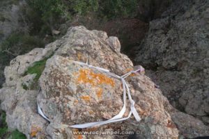 Cuerda Fija descenso - Camino del Eric - Tossa de Mar - RocJumper