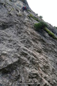 Tramo 30 Muro - Vía Ferrata Fingersteig - RocJumper