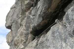 Tramo 35 - Vía Ferrata Fingersteig - RocJumper