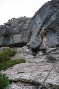 Tramo 35 Escape - Vía Ferrata Fingersteig - RocJumper