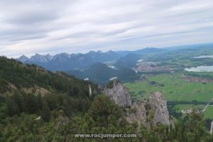 Vistas desde Final - Vía Ferrata Fingersteig - RocJumper