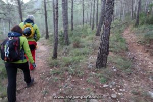 Aproximación - Vía Ferrata Fuente de Godalla - Enguera - RocJumper