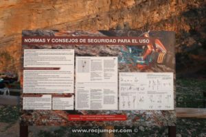 Cartel - Vía Ferrata Albir - RocJumper