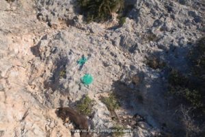 Puntos verdes - Vía Ferrata Castillo de Salvatierra - Vía Ferrata Sierra de la Vila - Villena - RocJumper