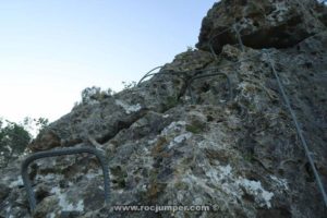 Enlace - Vía Ferrata Fuente de Godalla - Enguera - RocJumper