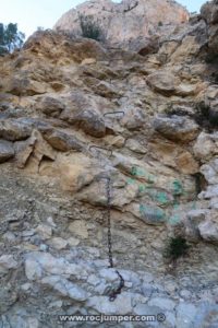 Inicio Equipado - Vía Ferrata Norte del Cid - RocJumper