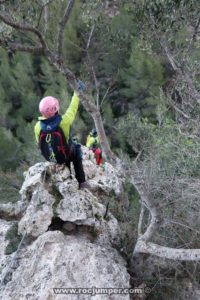 Enlace - Vía Ferrata Fuente de Godalla - Enguera - RocJumper