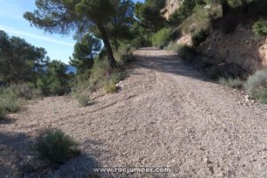 Bifurcación de Pistas Vía Ferrata Xorret de Catí