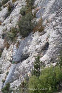 Inicio Tramo 1 Vía Ferrata Serra de les Canals - RocJumper