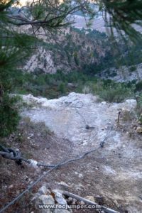 Repisa - Vía Ferrata Norte del Cid - RocJumper