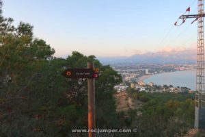 Cartel Descenso - Vía Ferrata Albir - RocJumper