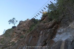 Puente de Tablones - Vía Ferrata Fuente de Godalla - Enguera - RocJumper