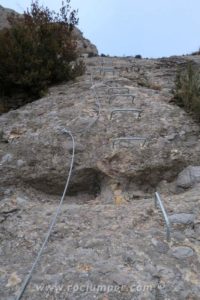 Tramo 1 - Vía Ferrata Serra de les Canals - RocJumper