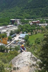 Tramo 1 - Vía Ferrata Sant Vicenç d'Enclar - Andorra - RocJumper