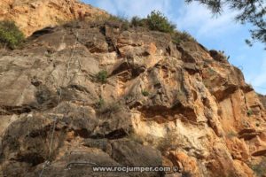 Subida y Flanqueo - Vía Ferrata Redován - RocJumper