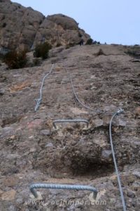 Tramo 1 - Vía Ferrata Serra de les Canals - RocJumper