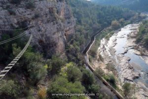 Puente - Vía Ferrata Aielo de Malferit - RocJumper