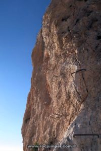 Grapas - Vía Ferrata Ponoig Ponotx Ponoch - Polop de la Marina - RocJumper